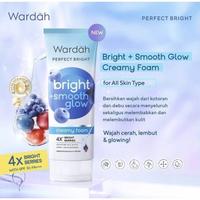 Gambar Wardah Perfect Bright+Smooth Glow Creamy Foam 100ml - Sabun Wajah dari Restu Surabaya undefined 3 Tokopedia