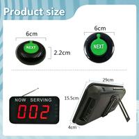 Gambar Queue Number System Wireless Call Led Display Show Tickets And Counter dari Transcontinental Tales ID undefined 2 Tokopedia