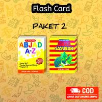 Gambar Produk Paket 2 Flash Card / ABJAD & SAYURAN / Mainan Edukasi Anak dari USAHA dagang _ undefined 1 Tokopedia