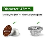 Gambar Icafilas Reusable Coffee Capsule for Bialetti Maker Stainless Steel dari Ruatoka undefined 3 Tokopedia