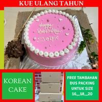 Gambar ENAK!!! Korean Cake / Korean Bento Cake / Kue Ulang Tahun / Cake Ulang - D, Size 22 cm dari Mhoocy undefined 5 Tokopedia