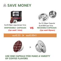 Gambar Icafilas Reusable Coffee Capsule for Bialetti Maker Stainless Steel dari Ruatoka undefined 2 Tokopedia