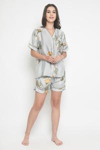 Gambar I♪2Y Lihua Non-Collar Organic Silk Pajamas Tencel Piyama X➸9T dari andikakasanostore undefined 1 Tokopedia
