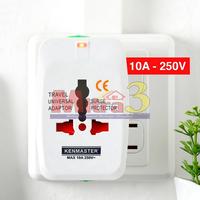 Gambar UNIVERSAL TRAVEL ADAPTOR KENMASTER KM-931 / COLOKAN STEKER LISTRIK dari Deby Sagita undefined 2 Tokopedia