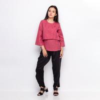 Gambar Rya Blouse Warna Pink - Pink, XL dari Azzar Store_NEW undefined 2 Tokopedia