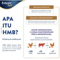 Gambar TTK  ENSURE GOLD HMB Vanila Coklat 850gr  Susu Nutrisi Dewasa Rendah dari dedetikhayunaf undefined 3 Tokopedia