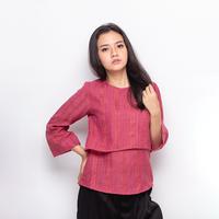 Gambar Rya Blouse Warna Pink - Pink, XL dari Azzar Store_NEW undefined 1 Tokopedia