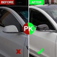 Gambar Real Carbon Fiber Car Side Door Mirror Cover For Tesla Model 3 Model dari Estiawan Import undefined 3 Tokopedia