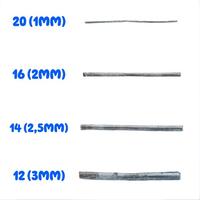 Gambar KAWAT IKAT SERBAGUNA BWG GALVANIS ANTI KARAT - 12 (3MM), KG dari SSSteelindo undefined 2 Tokopedia