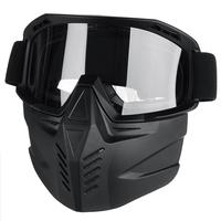 Gambar Detachable Mask Skiing Goggles Open Face Half Helmet ZZLS dari CV alvinorfgjgs undefined 1 Tokopedia