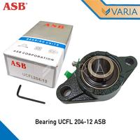 Gambar Bearing UCFL 204-12 ASB As 19.05 mm 3/4 Inch Laher Pillow Block Duduk dari Varia Bearings undefined 1 Tokopedia
