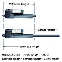 Gambar . Dc 12V 24V 3000N Nall Metal Gears 2.5A 30W Electric Linear Actuator dari derecho store undefined 3 Tokopedia
