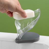 Gambar Leaf Shape Soap Dish Drain Soap Rack Bathroom Accessories dari Bane Crab Collection undefined 2 Tokopedia