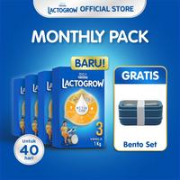 Gambar Terlaris Nestlé Lactogrow 3 Vanilla Susu Box 1Kg X 4Pcs + Bento Set dari Denadastoree undefined 1 Tokopedia