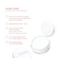 Gambar Sea Makeup Acne Care Micro Translucent Setting Powder Loose Powder dari Casmira Nefertitii undefined 3 Tokopedia