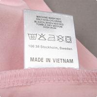 Gambar Custom Printed Satin 100Persen Polyester Clothing Wash Care Label For dari Thalassa alya undefined 3 Tokopedia