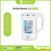 Gambar [TERANGGUN] ZOLELE Electric Kettle Listrik ltifungsi 1.7L Kaca Thermo dari Sportyy.id undefined 1 Tokopedia