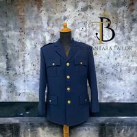 Gambar Pakaian Dinas Upacara 1 TNI Angkatan Udara / PDU 1 TNI AU Wool 1 Steel - Custom ukuran, 34 dari Proud Uniform undefined 1 Tokopedia