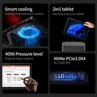 Gambar One Netbook T1 13" 2K IPS Surface Tablet Laptop 2in1 PC Gen12 Intel dari RAHSYA VIP undefined 4 Tokopedia