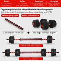 Gambar DUMBLE 20KG SET /DUMBEL ALAT FITNES /DUMBELL ALAT OLAHRAGA /LARIS dari Salsabillaa Storee undefined 1 Tokopedia