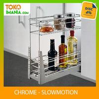 Gambar Rak Tarik Dapur Vitco Slowmotion SC 27316 SM Bumbu Botol Gelas dari Toko Imania undefined 1 Tokopedia