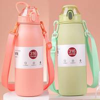 Gambar 800ML/1000ML Large Capacity Thermos Bottle Stainless Steel Water dari DESTRO VIP undefined 1 Tokopedia