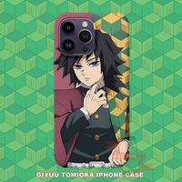 Gambar Casing Hard Case Anime Demon Slayer Giyuu Tomioka iPhone 14 - Tomioka G 10 dari INDOCUSTOMCASE undefined 5 Tokopedia