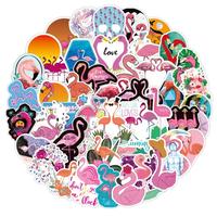 Gambar 10/30/50/100Pcs/Set    Flamingo   Kawaii Stickers For Chidren Toy dari DESTRO VIP undefined 3 Tokopedia