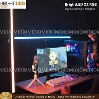 Gambar [TERKEKINIAN] Bright X2 LED RGB Baground Light Studio Lighting Plus dari Berbenika shop undefined 4 Tokopedia