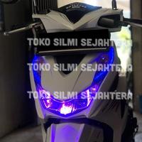 Gambar GM650 LAMPU ALIS SEIN UNTUK SEMUA BEAT BONUS DEVIL EYE LAMPU ALIS DRL dari Paman seller undefined 4 Tokopedia
