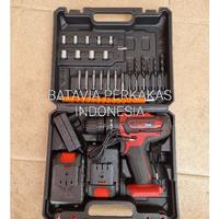 Gambar Mesin Bor Baterai 10MM dengan Impact | POWER TOOLS | MESIN BOR TANGAN dari Kajja8766 undefined 3 Tokopedia