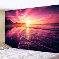 Gambar Beautiful Sunset Tapestry The Great Wave Beach Blue Sea Wall Hanging dari PLAZA INDO undefined 4 Tokopedia