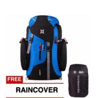 Gambar terbaru(MRT) !!! tas ransel gunung 60liter gearbag free raincover - Merah dari Inomark undefined 2 Tokopedia