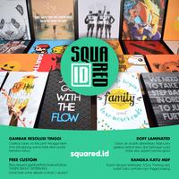 Gambar Poster kayu - Wall art - hiasan dinding -  No place like home dari Squared id undefined 2 Tokopedia