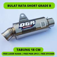 Gambar Knalpot Dgr Bulat Rata 18Cm Rdn dari ruddinsap undefined 2 Tokopedia