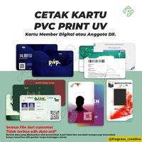 Gambar Cetak Kartu PVC member digital id card - 3D Doff, 2 Sisi dari Frogress Shop undefined 1 Tokopedia