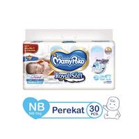 Gambar MamyPoko Royal Soft Tape NB30 NB 30 S28 S 28 M26 M 26 L22 L 22 Popok dari putrihidd_shop undefined 3 Tokopedia