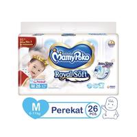 Gambar MamyPoko Royal Soft Tape NB30 NB 30 S28 S 28 M26 M 26 L22 L 22 Popok dari putrihidd_shop undefined 5 Tokopedia
