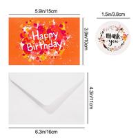 Gambar Solighter 6set Kartu Ucapan Thanks Card Gift Card Dengan Amplop Stiker dari odengkel59 undefined 2 Tokopedia