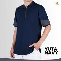 Gambar Kurta Kaos Pria Koko Navy Koko Hitam Dewasa Lengan Pendek Bahan Kaos - Black, M dari Gudang Salman Official undefined 3 Tokopedia