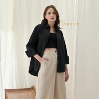 Gambar Kemeja Wanita Jumbo Termurah Formal Ootd Bisa Cod Fashion L8B5 Polos dari Day Fashion Store undefined 3 Tokopedia