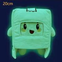 Gambar Lankybox Mainan Boneka Plush Bentuk Rubah Rocky Cyborg Glow In The dari Glychia Store undefined 3 Tokopedia
