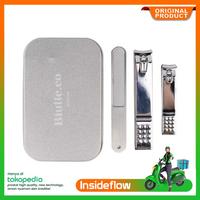 Gambar Set 3 PCS Gunting Potong Kuku Nail Trimmer Manicure - Silver - Hitam dari insideflow id undefined 1 Tokopedia