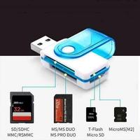 Gambar Card Reader 4in1 All in One USB Mini SD Card dari Autoku undefined 4 Tokopedia