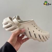 Gambar Sandal Crocs Pria Wanita Crocs Echo Original - STUCCO, M4 dari NazNas Family Store undefined 3 Tokopedia