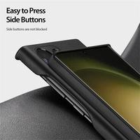 Gambar COVER SAMSUNG S23 ULTRA / S23 PLUS S 23 LEATHER CASE DUX GRITEN KULIT - S23, BLACK dari CASEPRO PREMIUM undefined 3 Tokopedia