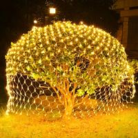 Gambar Lampu Hias Jaring LED / Lampu Natal LED Jala Net untuk Dekorasi Taman dari LED Homee undefined 4 Tokopedia