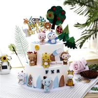 Gambar Dekorasi Hiasan Kue Ulang Tahun Anak Tema Hewan Zoo Forest - Birthday Cake Topper Cute Animal 08 - Penguin dari Mokuka Store undefined 1 Tokopedia