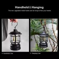 Gambar Lampu Camping Lentera LED / Lampu Emergency Outdoor / Lampu Cas USB - Hitam dari LED Homee undefined 5 Tokopedia