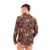 Gambar Unik Redcliff Kemeja Pria Batik Panjang Coklat 6TC3037CS 8B2 Murah dari behati; undefined 3 Tokopedia